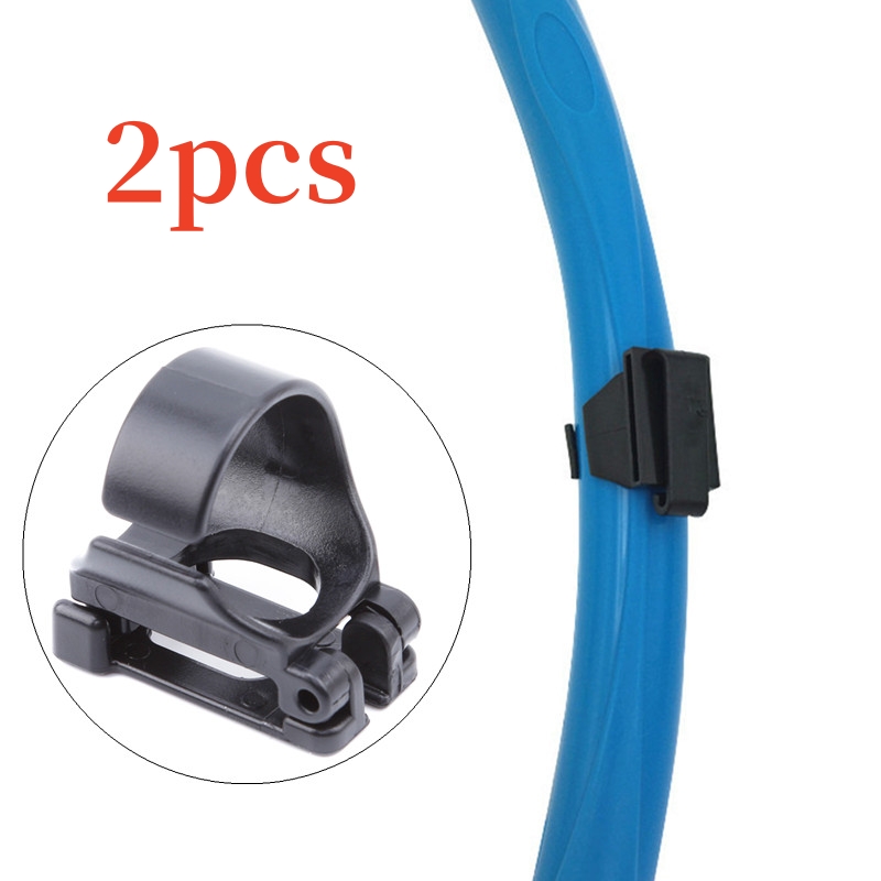 2pcs/set Plastic Clip Snorkel  - Silicone Mask Bracket 评论和价格