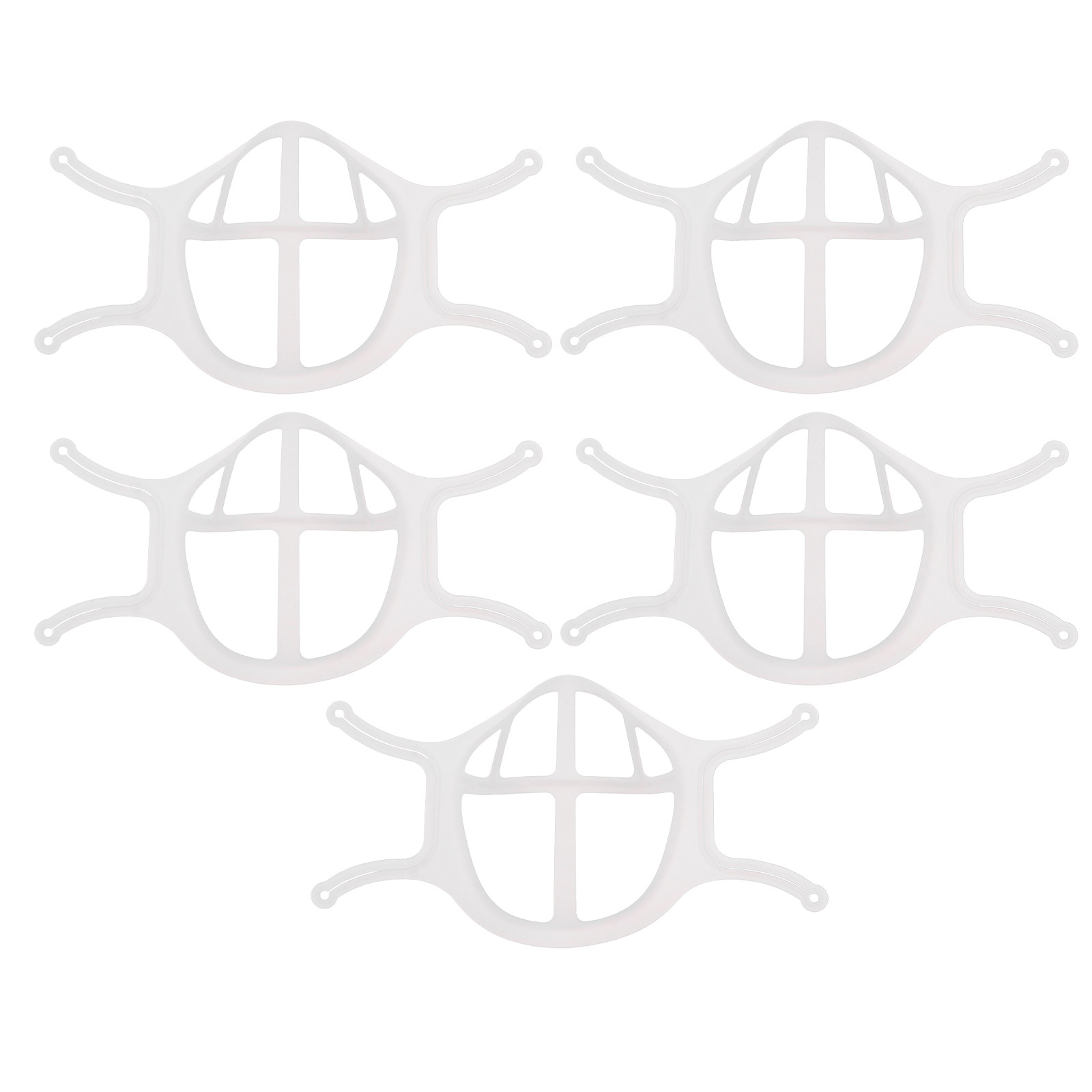 5Pcs Mask Bracket Silicone 3D  - Silicone Mask Bracket 评论和价格