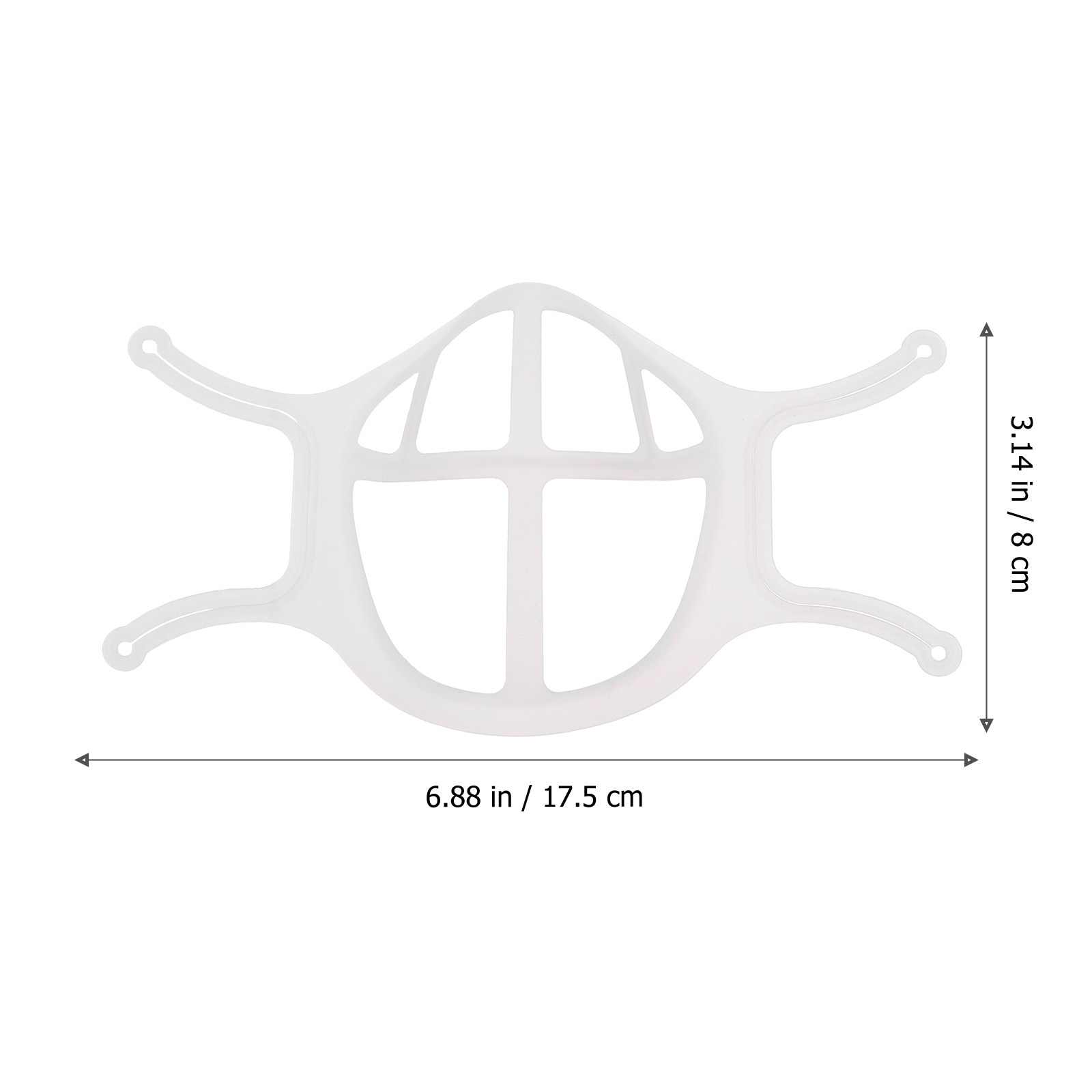 5Pcs Mask Bracket Silicone 3D  - Silicone Mask Bracket 评论和价格