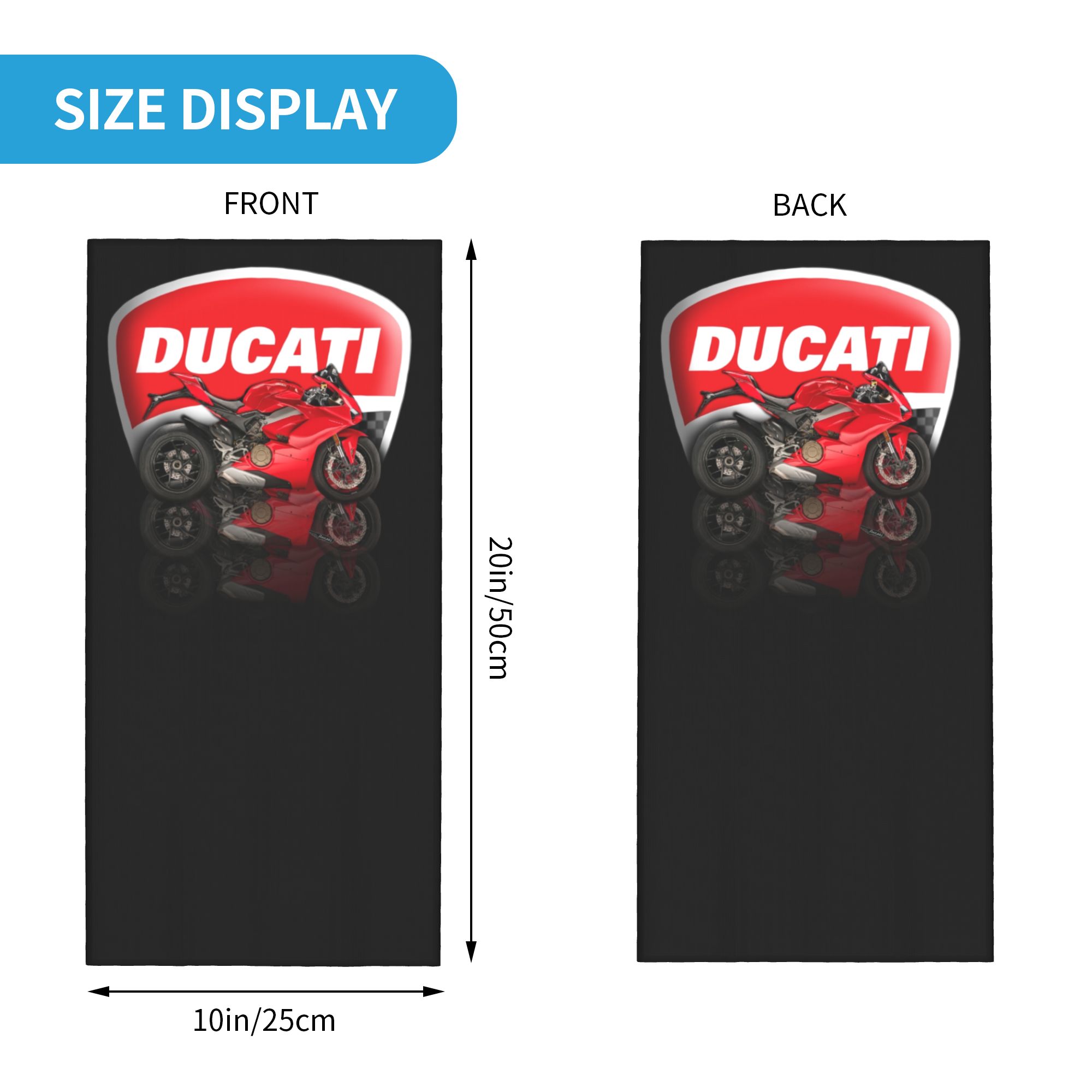 Custom Speed Ducatis Racing Ba - Neck Gaiter Face Cover 评论和价格