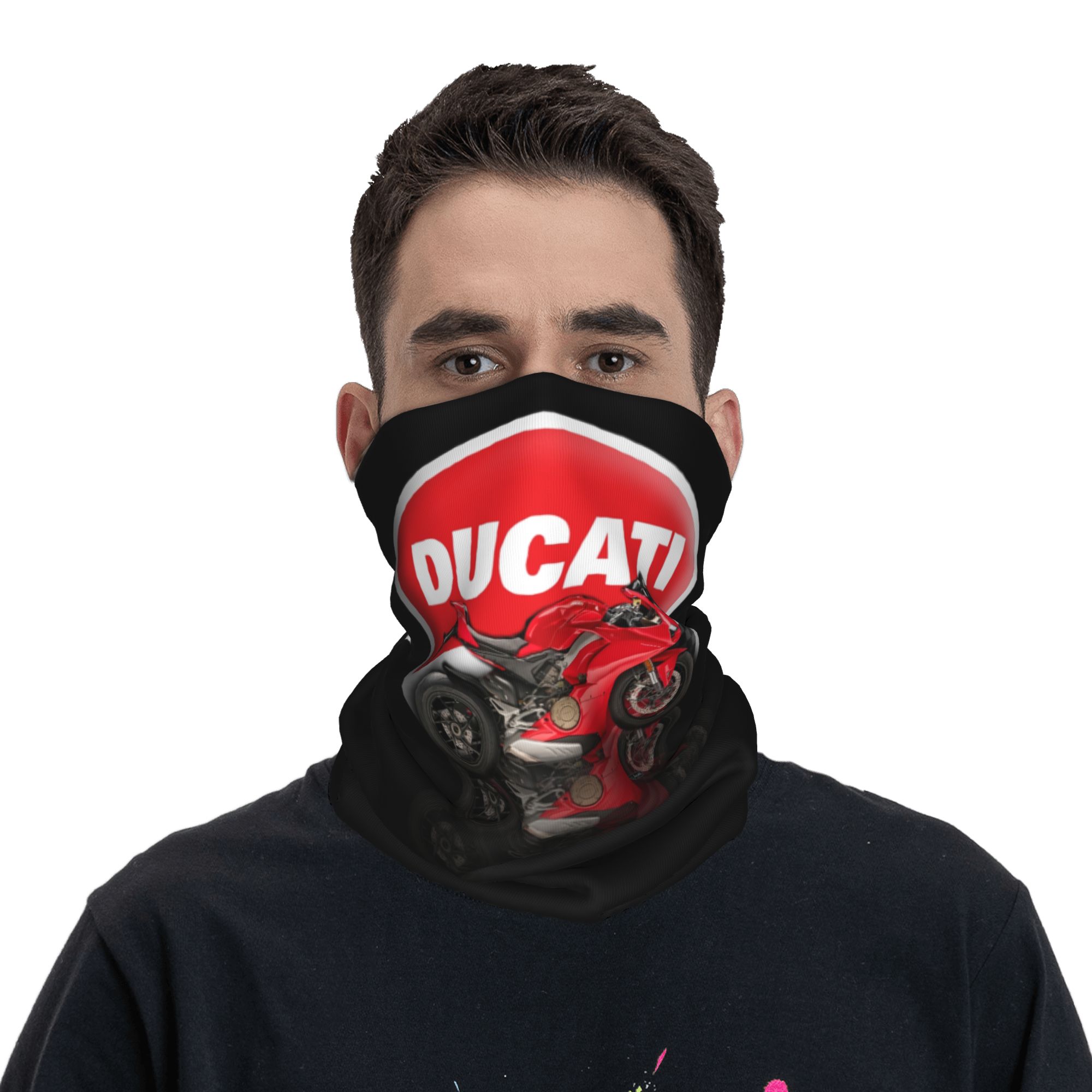 Custom Speed Ducatis Racing Ba - Neck Gaiter Face Cover 评论和价格