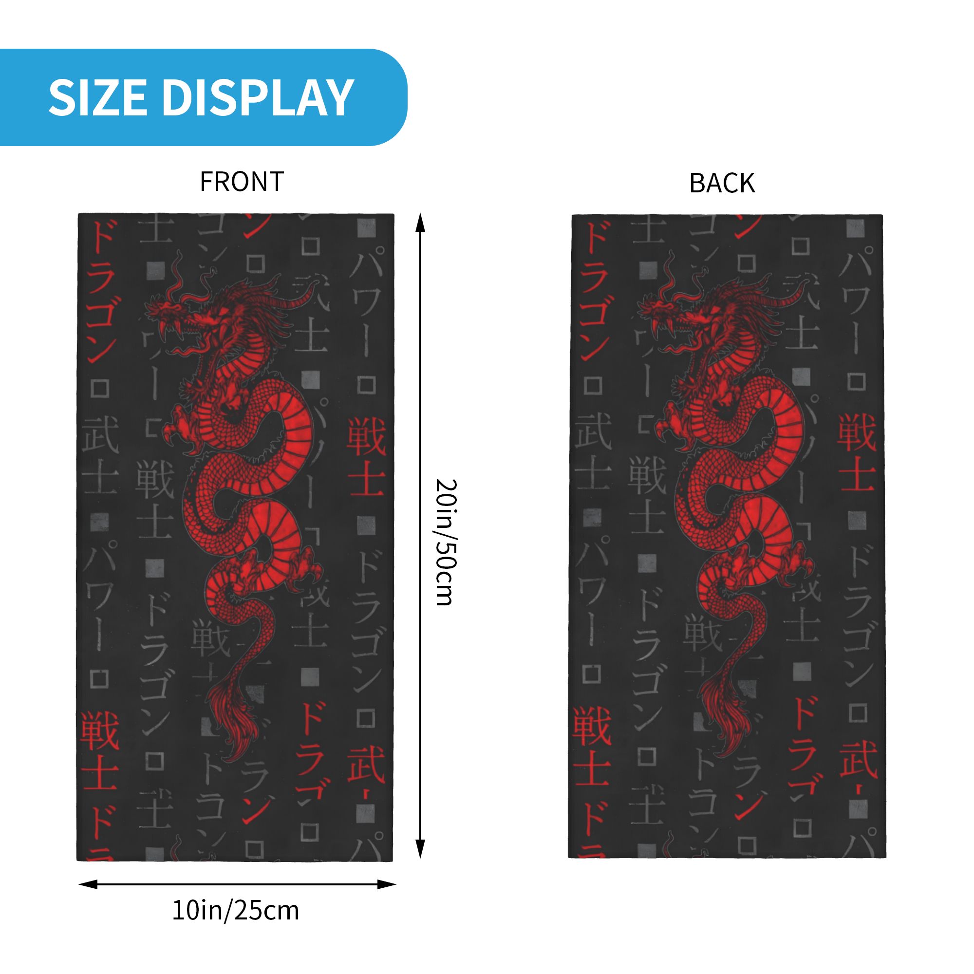 Red Dragon Animal Bandana Neck - Neck Gaiter Face Cover 评论和价格
