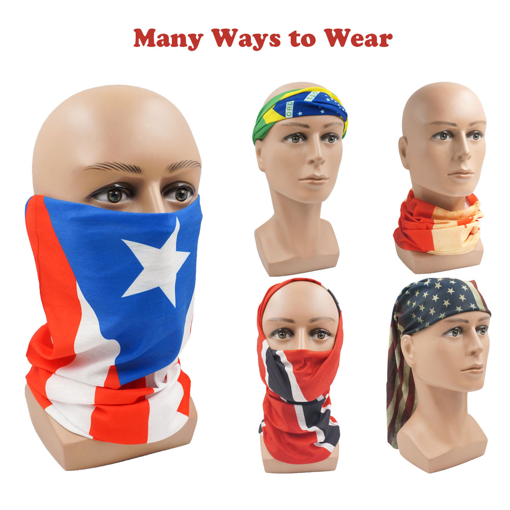 Nigeria Flag Bandanna Women Ne - Neck Gaiter Face Cover 评论和价格