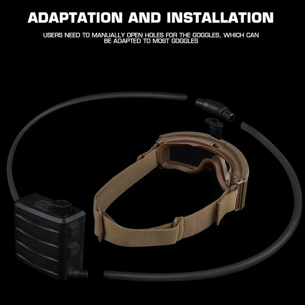 Airsoft Goggles Defogger Defog - Anti Pollution Mask 评论和价格